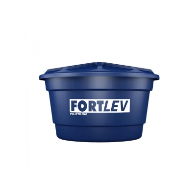 Caixa d'água Polietileno 500L Azul Fortlev