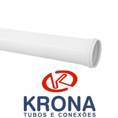 Tubo Pvc para Esgoto 100mm 3 Metros Krona