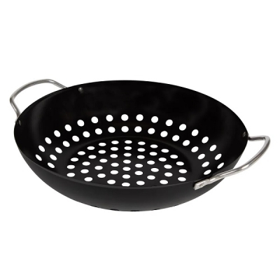 Frigideira Wok Antiaderente Para Grelhar ref.3374 Mor