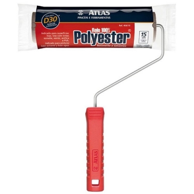 Rolo de Espuma 15cm Cinza com Cabo 406/15 Atlas