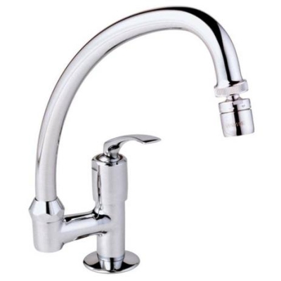 Torneira Cozinha Mesa Bica Móvel 1167 Pratika Cromado Fabrimar 