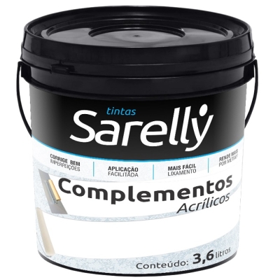 Selador Acrílico Branco Galão 3,600 Litros Sarelly