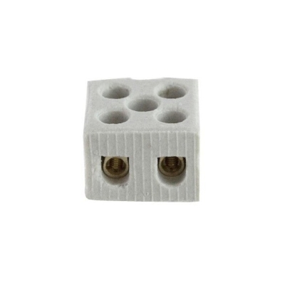 Conector de Louça Bipolar 10mm Foxlux