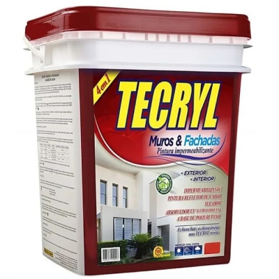 Tecryl Muros e Fachadas 4kg Branco