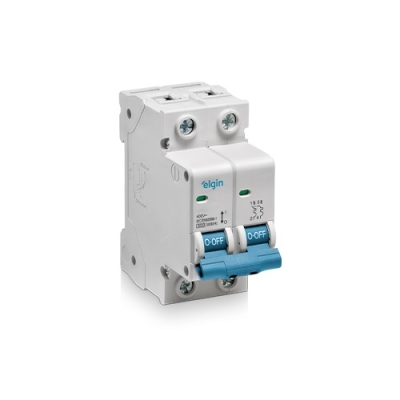 Disjuntor Bipolar Mini Din 40A Elgin 