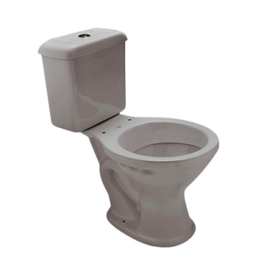 Vaso Sanitário com Caixa Acoplada Araxá Cinza Claro Santa Clara