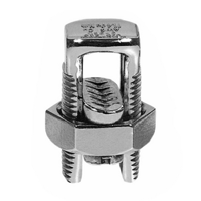 Conector Parafuso Fendido Metal Cabo 6mm