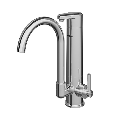 Torneira Cozinha Filtro Mesa Bica Móvel Lagune Vitalité Cromado Viqua