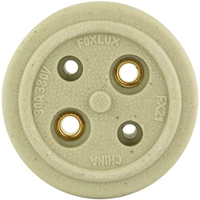 Base Tomada Bipolar Louça 30 Amp. 4021 Foxlux 