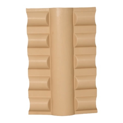 Cumeeira PVC Central Colonial Marfim 0,95x0,54m Itec