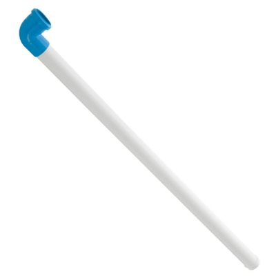 Tubo Descida com Joelho Azul para Válvula de Descarga Amanco