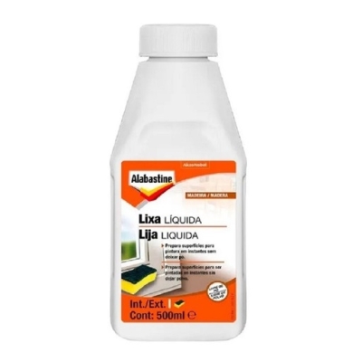 Lixa Liquida Alabastine 500ml Coral