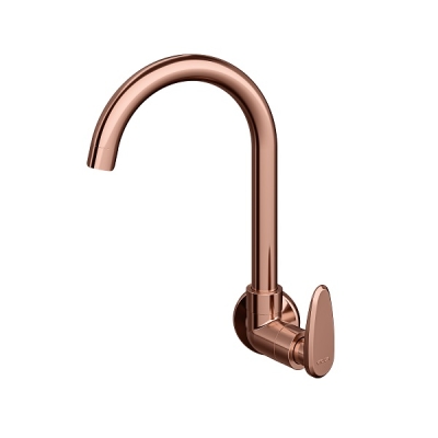 Torneira Cozinha Parede Bica Móvel Allure Décore Rose Gold 1170323