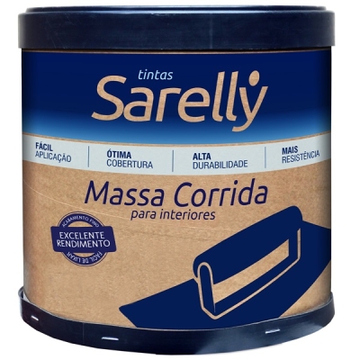 Massa Corrida Barrica 20kg Sarelly