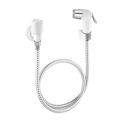 Ducha Higienica Foz Branca com Rabicho Cromado 1160252 Viqua