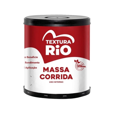 Massa Corrida Interna Barrica 20Kg Textura Rio