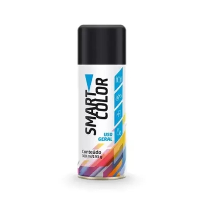 Tinta Spray Smart Color Uso Geral Preto Fosco 300ml Sherwin Williams