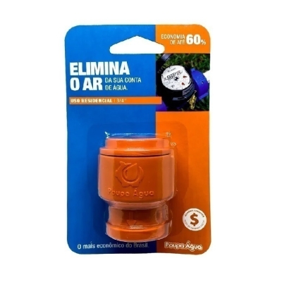 Bloqueador De Ar para Hidrometro Poupa Água - Residencial 3/4 Pvc
