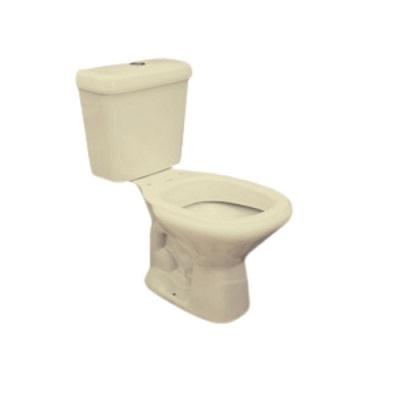Vaso Sanitário com Caixa Acoplada Dona Beja Marfim Santa Clara