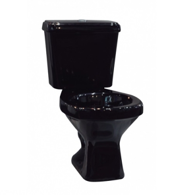 Vaso Sanitário com Caixa Acoplada Alamo Preto Santa Clara