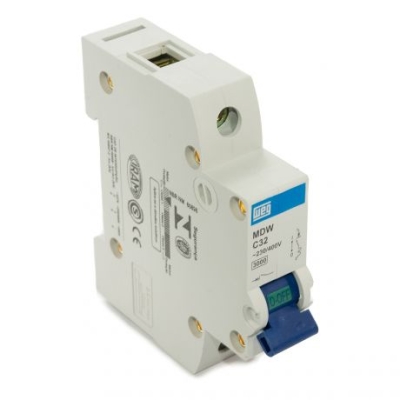 Disjuntor Monopolar Mini Din MDW C32 Weg