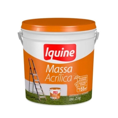 Massa Acrílica Balde 25kg Iquine 