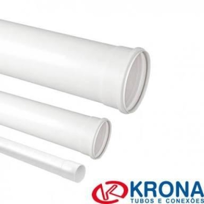 Tubo Pvc para Esgoto 150mm 6 Metros Krona