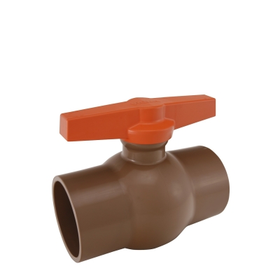 Registro Esfera Roscável Pvc 1