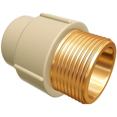 Conector Macho CPVC 22 x 3/4 Aquatherm - Amanco