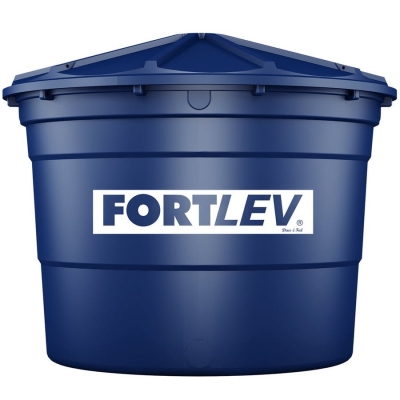 Caixa d'água Polietileno 5.000L Azul Fortlev