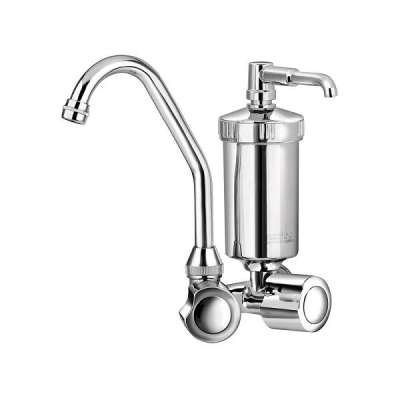 Torneira Cozinha Com Filtro Parede Bica Móvel 2167 C40 ABS Cromado