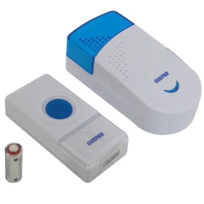 Campainha Sem Fio &agrave; Bateria Codificada 32 Melodias 861-47286 Guepar