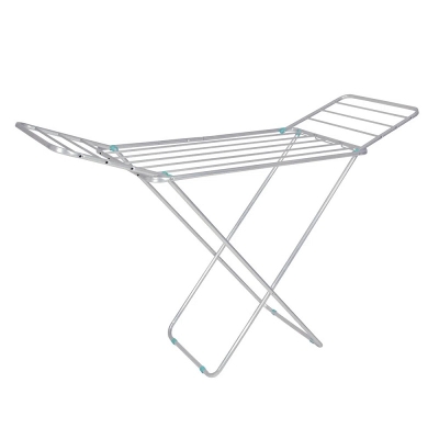 Varal de Chão Com Abas Slim Alumínio Ref.6046 Mor