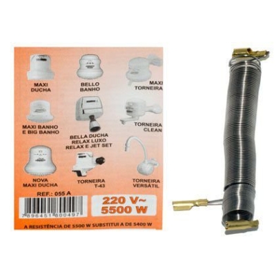 Resistência Ducha Bello Banho Maxi Ducha 5500W 220V 055-A Lorenzetti