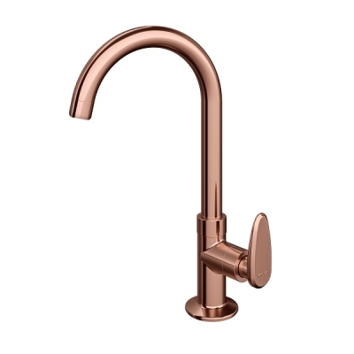 Torneira Cozinha Mesa Bica Móvel Allure Décore Rose Gold 1170313 Viqua