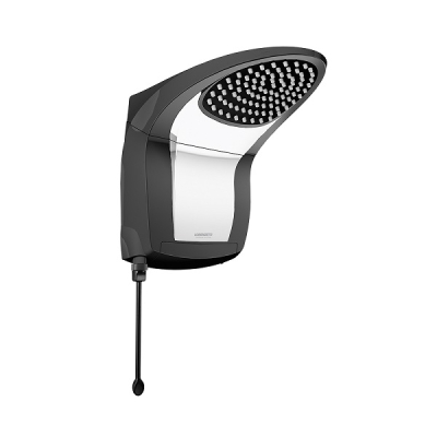 Chuveiro Eletrônico Acqua Jet Black Cromado Ultra 5500 127V Lorenzetti