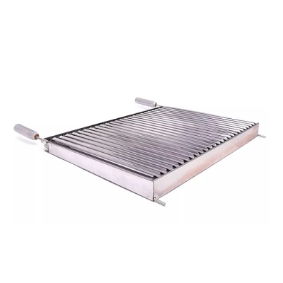 Grelha Argentina Parrilla para Churrasco Inox 50x50cm Valente