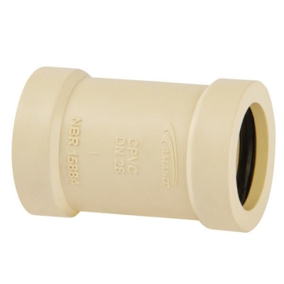 Luva CPVC 22mm Correr Aquatherm - Amanco
