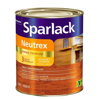 Verniz Neutrex Mogno 900ml Sparlack