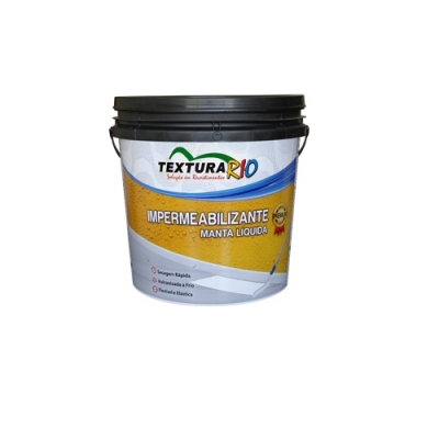 Manta Líquida Balde 18Kg Textura Rio