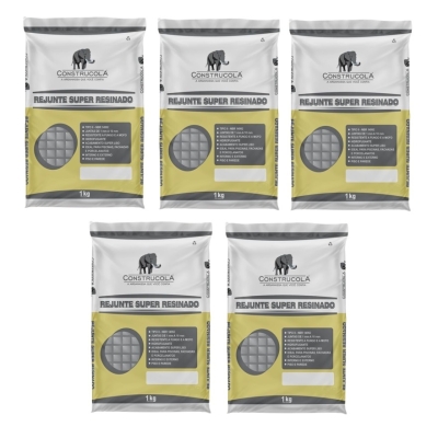 Rejunte para Piscina e Box de Banheiro Super Resinado 1Kg Preto