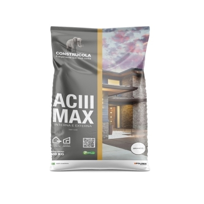 Argamassa ACIII MAX 20kg Branca Construcola