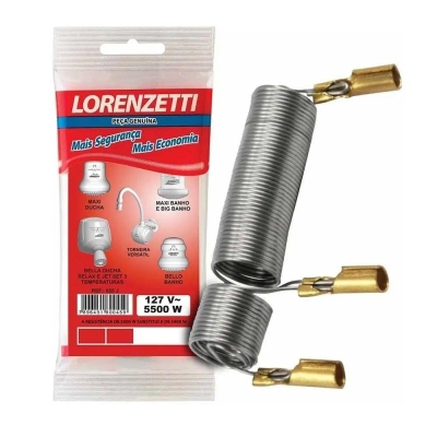 Resistência Ducha Bello Banho e Maxi Ducha 5500W 127V 055-J Lorenzetti