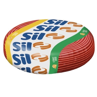 Cabo Flexível 4mm Vermelho 100 Metros Sil ou Cobrecom