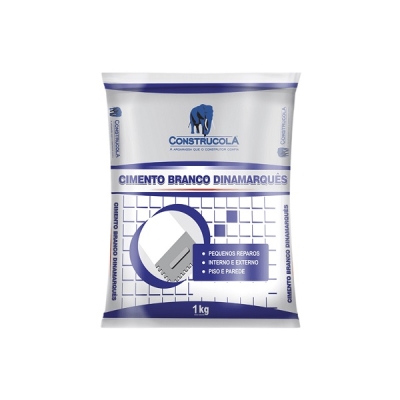 Cimento Branco 1kg Construcola