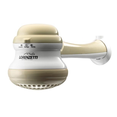 Chuveiro Elétrico com Cano Bello Banho 5500W 127V - Lorenzetti 
