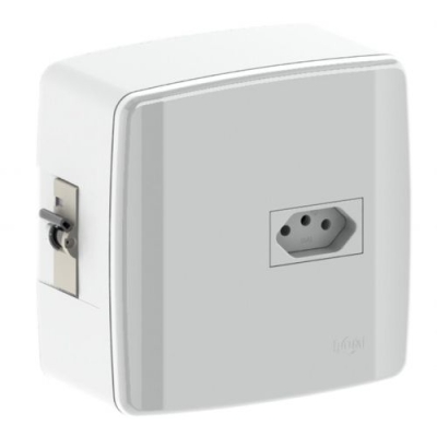 Caixa de Sobrepor P/ Ar Condicionado Tomada 20A + Disjuntor 25A Ilumi