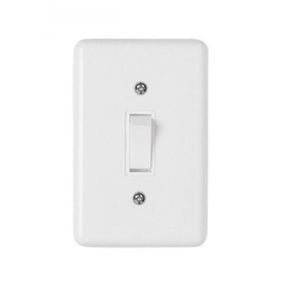 Stylus 1 Interruptor Simples 6A 250V 4x2 2017 Ilumi