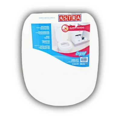 Assento Sanitário Paris/Sabatini Retangular Branco TTP/K*NV-89 Astra