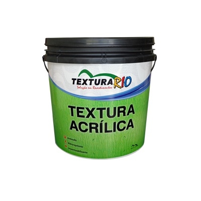 Textura Pedras Naturais Balde 25Kg Cinza Absoluto Textura Rio